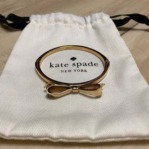 Kate Spade gold bow bracelet/ bangle